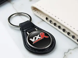 Personalised Leather Keychain High-End Racing S